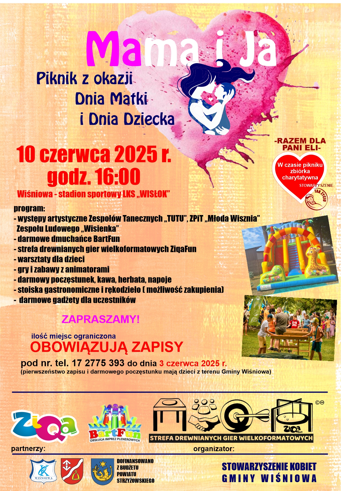 MAMA i JA Piknik z okazji Dnia Matki i Dnia Dziecka