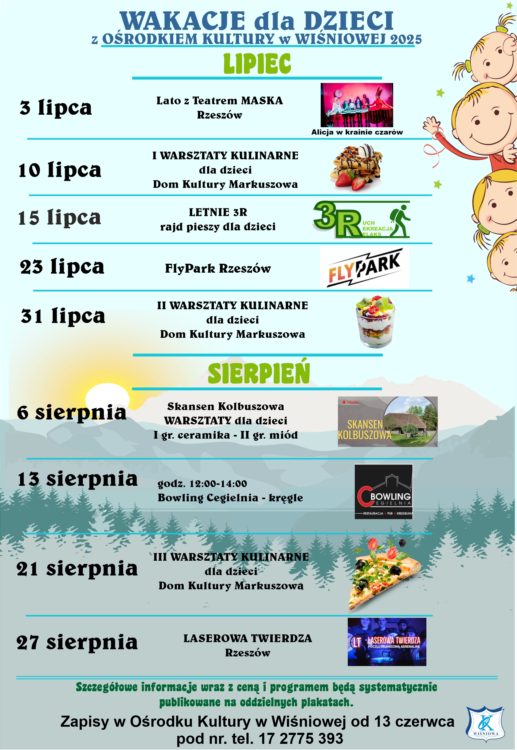 WAKACYJNE PROPOZYCJE dla DZIECI
