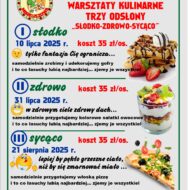 Więcej o: Markuszowa, Wakacyjne Warsztaty Kulinarne