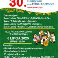 Więcej o: 30. Międzywojewódzkie Spotkania Kapel Ludowych – Markuszowa 2025