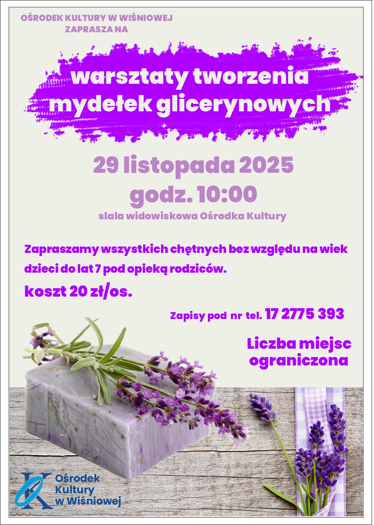 Warsztaty tworzenia mydełek