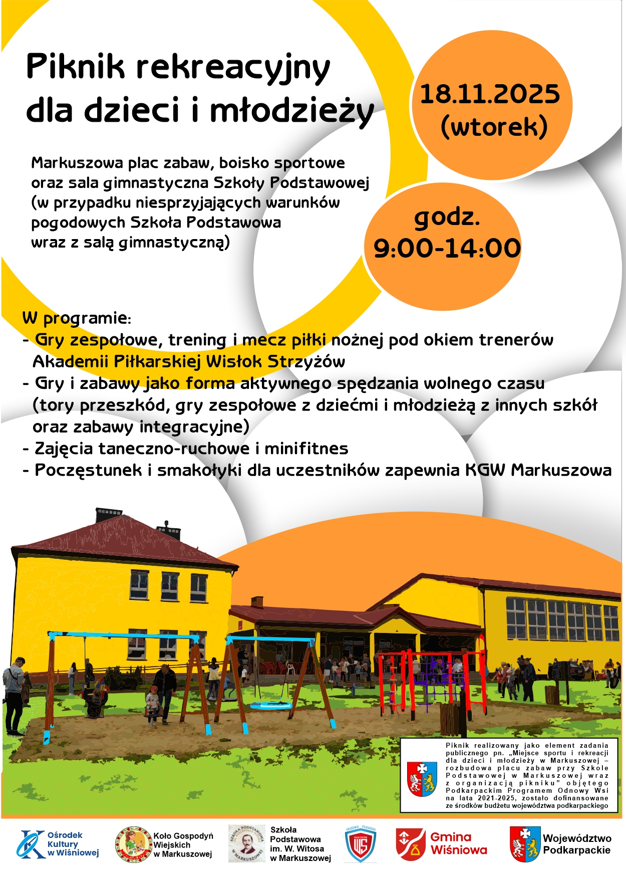 Piknik rekreacyjny dla dzieci i młodzieży