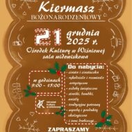 Więcej o: KIERMASZ BOŻONARODZENIOWY