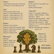 Więcej o: IV Turniej Szachowy o Złoty Liść Dębu Józef