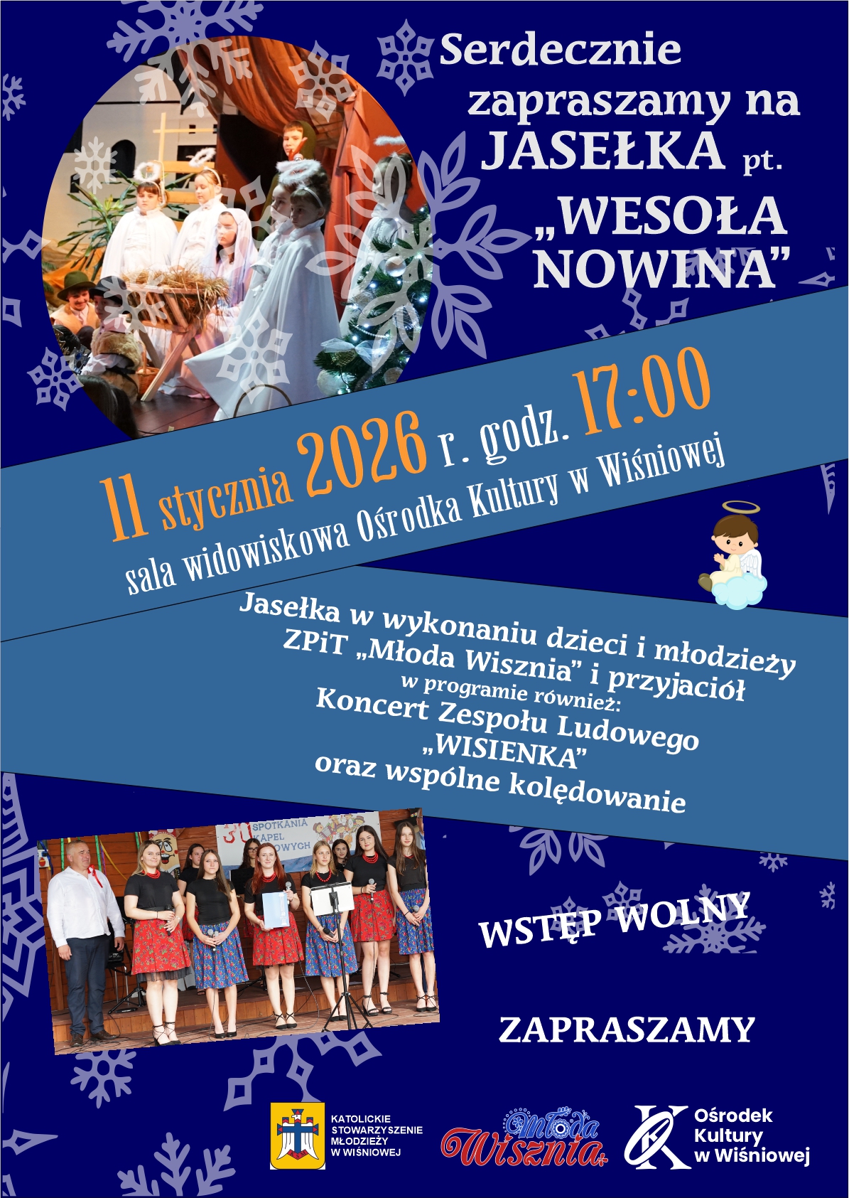 Jasełka „Wesoła Nowina” i wspólne kolędowanie