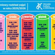 Więcej o: Tygodniowy rozkład zajęć w roku 2025/2026