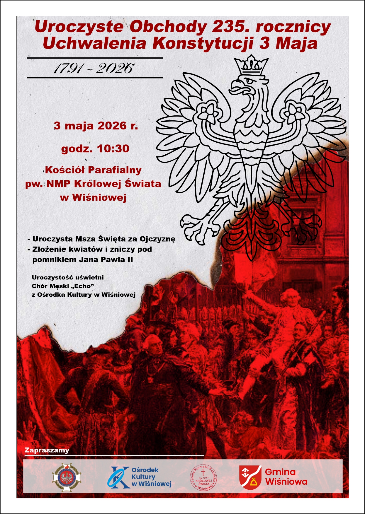 Uroczyste Obchody 235. rocznicy Uchwalenia Konstytucji 3 Maja