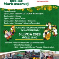 Więcej o: 31. Międzywojewódzkie Spotkania Kapel Ludowych – Markuszowa 2026