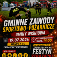 Więcej o: Gminne Zawody Sportowo Pożarnicze – Wiśniowa 2026
