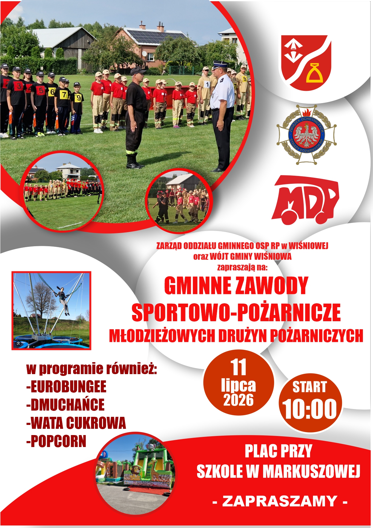 GMINNE ZAWODY SPORTOWO POŻARNICZE MDP